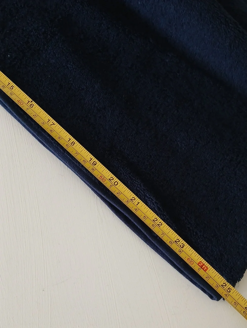 Navy Blue Bath Hand Towels Embroidered Anchor Steering Wheel Lighthouse Rope (3)